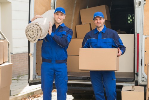 Removal team planning a local house move in Uxbridge