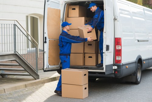 Same day removals truck ready for a quick move in Uxbridge