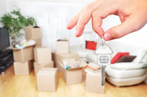 Customer raising a complaint during a removal service review