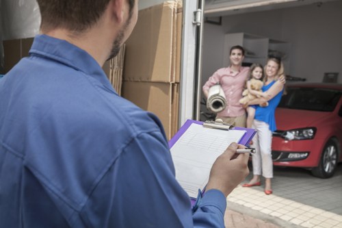 Local Uxbridge moving service helping with boxes and household items