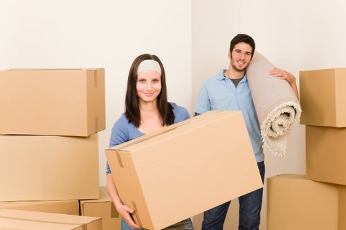 Urgent office move with packed equipment and furniture