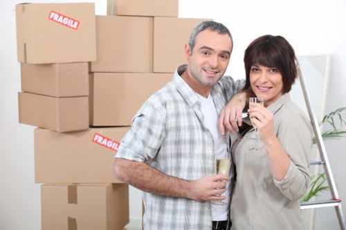 Professional man and van moving service in Uxbridge