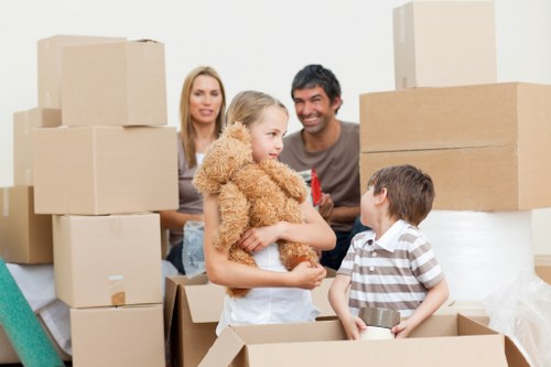 Different sizes of cardboard boxes for home moving and storage in Uxbridge